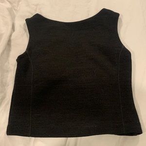 Banana Republic Wool & Vegan Leather Tank Top